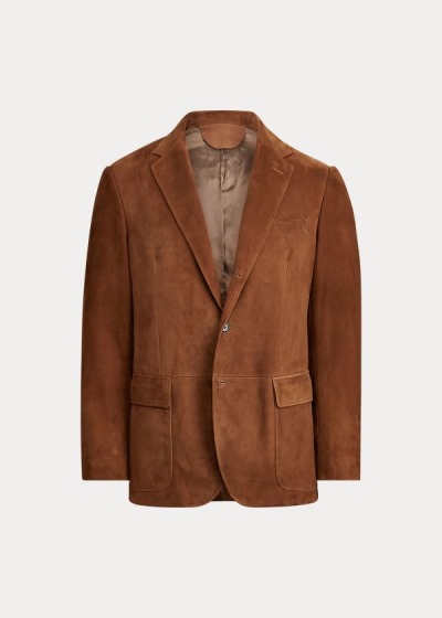 Men's Polo Ralph Lauren Polo Suede Blazers | 152780USF